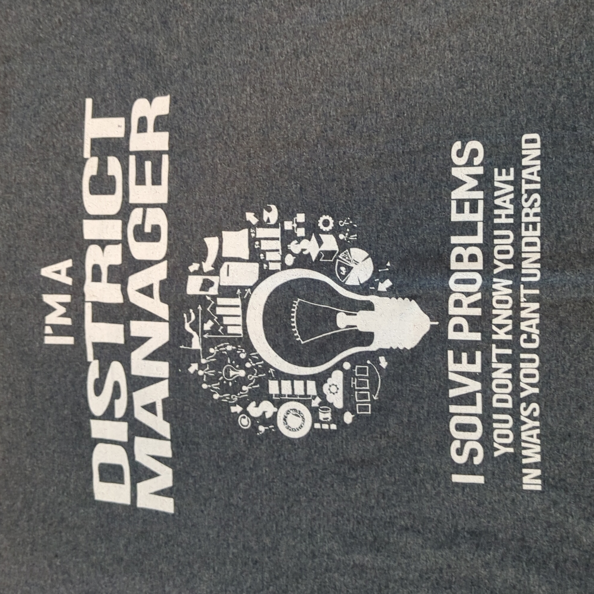 District Manager Problem Solver Tee Nwt